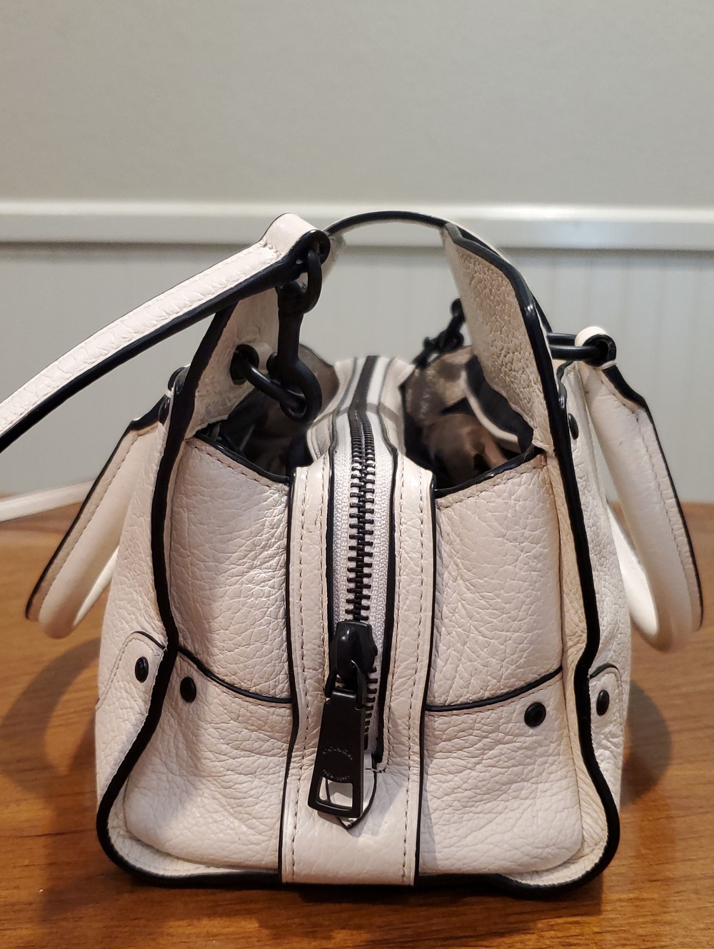 Coach Mini Mercer Bag Chalk White - Picture 3 of 16